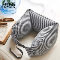 汉司家纺 HANSI-89 U型护颈枕67*17cm(计价单位:个) 灰色条纹