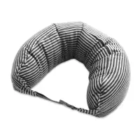 汉司家纺 HANSI-89 67*17cm U型护颈枕(计价单位:个)灰色条纹