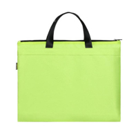 台瑞(Tairui) A4手提纯色牛津布文件包 绿色 (个)