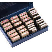 台瑞(Tairui) 全套会计章 送印台 会计66枚(套)