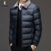 啄木鸟冬季男士羽绒棉服加厚外套棉袄修身潮流防风保暖羽绒服外套