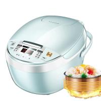 美的 电饭煲 MB-FB30simple101 一键快速饭 24小时预约 匠铜聚能釜内胆3L炫彩电饭锅