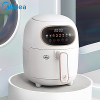 美的(Midea)星空舱空气炸锅 无油大容量家用智能电炸锅煎炸锅3L MF-KZ30P206