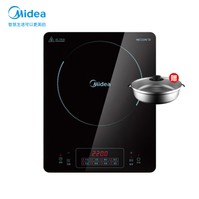 美的(Midea)电磁炉商用电磁炉套装火锅家用智能电磁炉灶大功率触控 MC-CL22Q1-405J