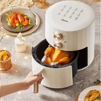 美的(Midea)5升空气炸锅双旋纽控温控时KZE5006