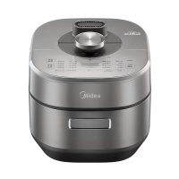 美的(Midea) 电压力锅MY-S572N 一道菜6分钟 家用智能5L IH猛火2200W 顶置面板 双钢胆高压锅