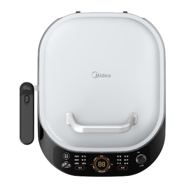 美的(Midea)家用电饼铛MC-JKE3039双盘可拆悬浮加热煎饼锅1800W全自动煎烤薄饼机烙饼锅