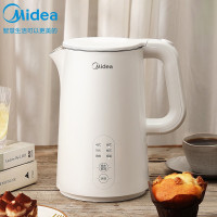 美的(Midea)电水壶热水壶烧水壶开水壶控温壶304不锈钢1.5L侧显温度净甜家用恒温智能自动断电SH15X301