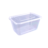 海铁科技一次性餐盒加厚长方形1000ml 300套/箱