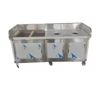 海铁科技双位厨余垃圾桶尺寸可定制/台