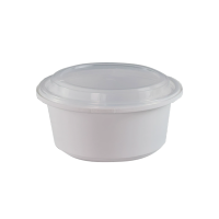 海铁科技一次性汤碗500ml带锁扣/个