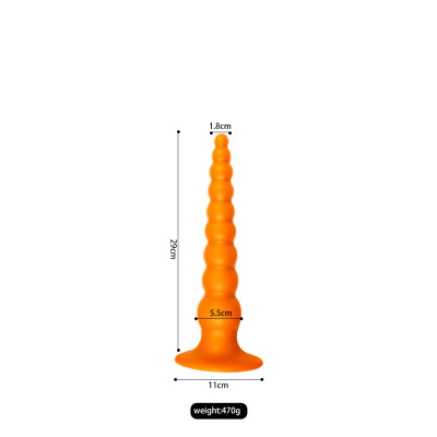 虎鞭中号 久爱成人用品后庭肛塞硅胶阳具扩肛Gay情趣自慰wish跨境成人情趣用品