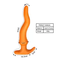 指皇-大号 久爱成人用品后庭肛塞硅胶阳具扩肛Gay情趣自慰wish跨境成人情趣用品