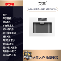 英丰净水设备 嵌入式饮水机直饮机管线机 R0反渗透即热净水器一体机 【净饮机熟水】冰热款-配R0反渗透一体机（黑/白可选