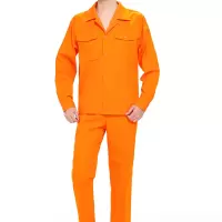 御林铁卫 薄全棉细斜纹款长袖套装工作服YL-6060 套