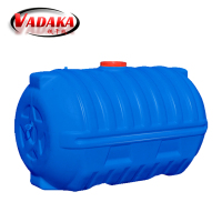 VADAKA农具卧式塑料储水桶新品抗老化特厚蓝3000斤个