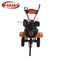 VADAKA旋耕机小型田园农用微耕机风冷电启动柴油两驱主机+耕刀+水田轮173台