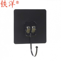 铁洋 挂钩 粘钩 7*7cm 黑色大挂钩 品质款 个