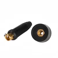 铁洋 电焊机快速接头 DKJ10-25 插头+插座(黑) 套