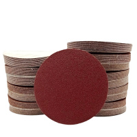 铁洋 背绒砂纸片 植绒砂纸片 2寸50mm100目红砂 片
