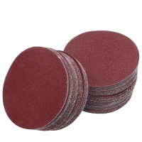 铁洋 背绒砂纸片 植绒砂纸片 5寸125mm 240目红砂 片