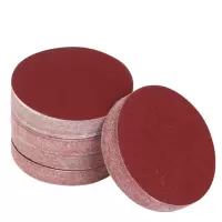 铁洋 背绒砂纸片 植绒砂纸片 5寸125mm 600目红砂 片