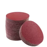 铁洋 背绒砂纸片 植绒砂纸片 2寸50mm320目红砂 片