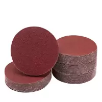 铁洋 背绒砂纸片 植绒砂纸片 2寸50mm800目红砂 片