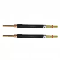 铁洋 二保焊枪弯管 500A黄铜直管 个