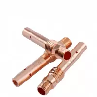 铁洋 二保焊枪连接杆 500A紫铜外丝 个