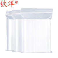 铁洋 自封袋 密封袋 食品级pe透明袋 10丝 5号10*15cm 个