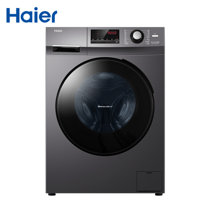 海尔(Haier)滚筒洗衣机全自动洗烘一体机 10公斤大容量 1.08高洗净比 升级筒洗烘 XQG100-HB106C