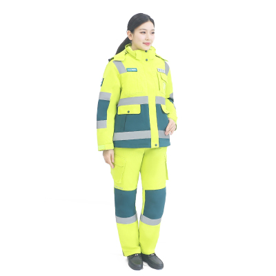 燕舞BD2FF2523203F2F应急救援冬季职业装(羽绒)150-175(计价单位:套)荧光绿色