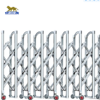 安虎 不锈钢伸缩护栏 手动1.2米高 米