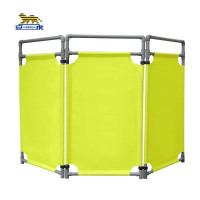 安虎 折叠布艺围挡 荧光绿空白可印字 件