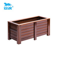 安虎 户外防腐木花箱 80*40*40cm 个