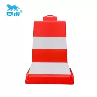 安虎 塑料隔离墩 红白-60*40*85cm 个