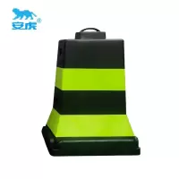 安虎 塑料隔离墩 黑绿-60*40*85cm 个