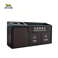 安虎 垃圾投放箱 A-304不锈钢款 个