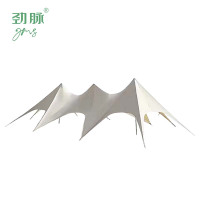 劲脉  三峰天幕 米白色-20*8.6*4.5M 顶