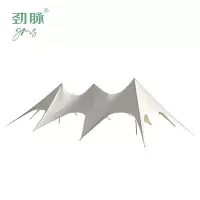 劲脉  三峰天幕 米白色-20*8.6*4.5M 顶