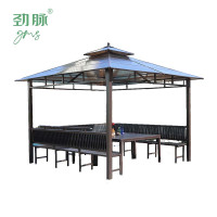 劲脉  户外遮阳棚 桌椅+2.6*2.6*2.1M 顶