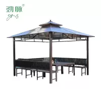 劲脉  户外遮阳棚 桌椅+2.6*2.6*2.1M 顶