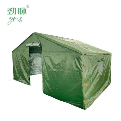 劲脉  户外救灾帐篷 地梁款-4*5 顶