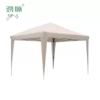 劲脉 露营四角帐篷 卡其色-3*3*2.2M 顶