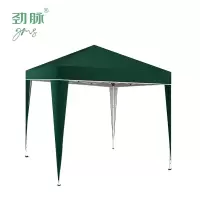 劲脉 露营四角帐篷 绿色-3*3*2.2M 顶