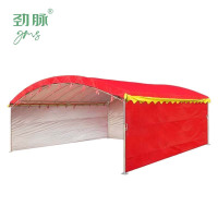 劲脉  遮阳防雨帐篷 三面围布-4*10*2.3M 顶