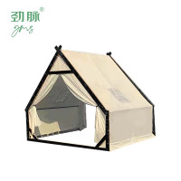 劲脉  露营星空帐篷 米黄色-2*2.5*2.5M 顶