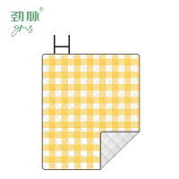 劲脉 超声波野餐垫 黄白格-3*2M 块