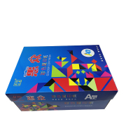 80克彩色惠众复印纸A4 粉红/浅黄/浅绿/浅蓝 8包*500张/包